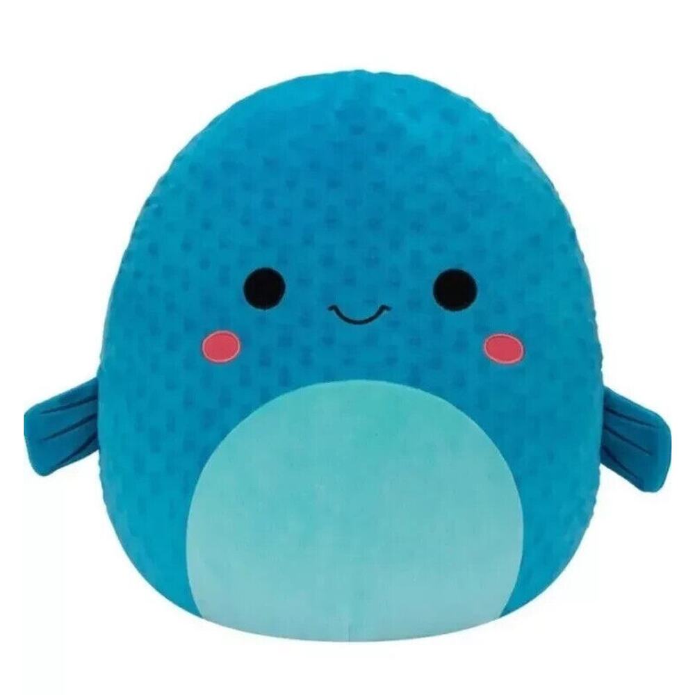 Squishmallows 16 inch Refalo the Blue Puffer Fish NEW!! 2023 Kellytoy plush